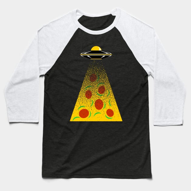 pizza signal Baseball T-Shirt by spoilerinc